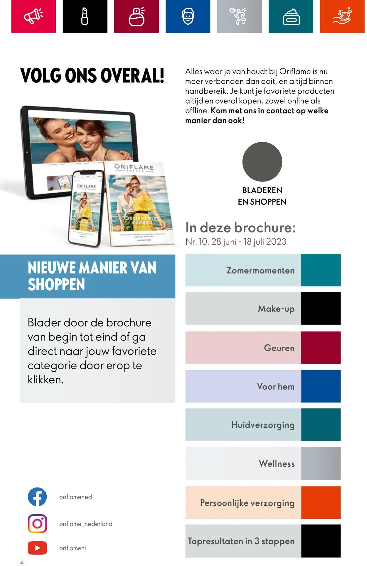 Oriflame Actuele folder van 28 juni tot 18 juli 2023 - Folder pagina 4