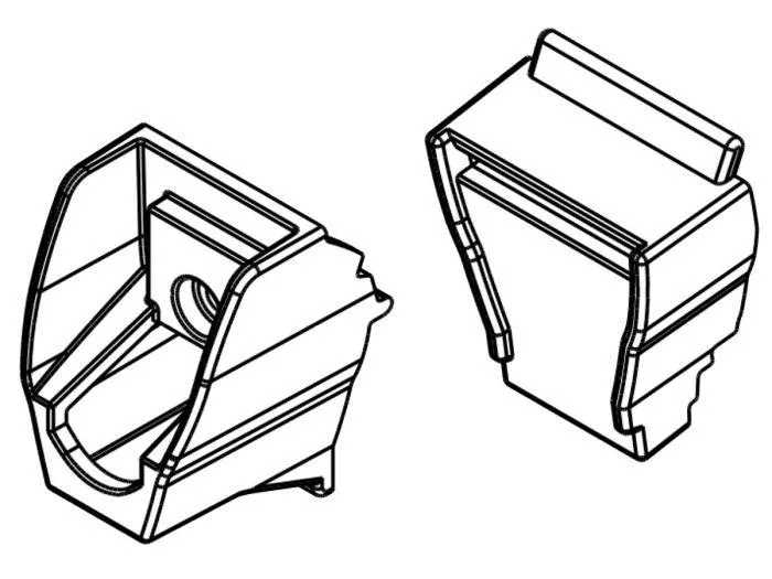 Thule Omnistor bevestiging klemprofiel voorlijst Residence 8000
