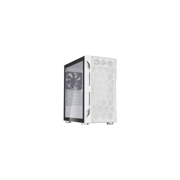 SilverStone Fara H1M tempered glass mATX behuizing wit