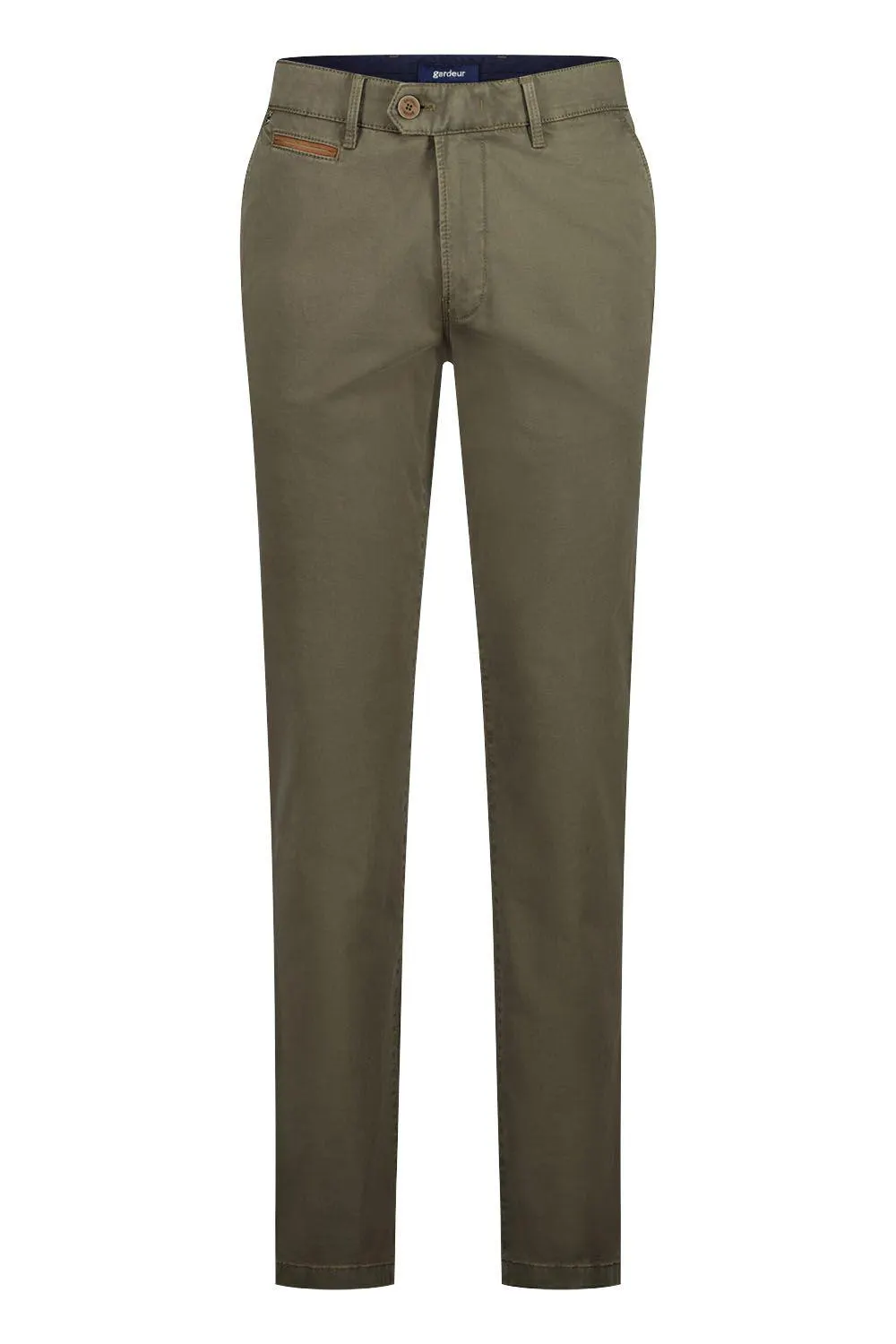 Benny-3 Flatfront Modern Fit Chino Dusty Olive
