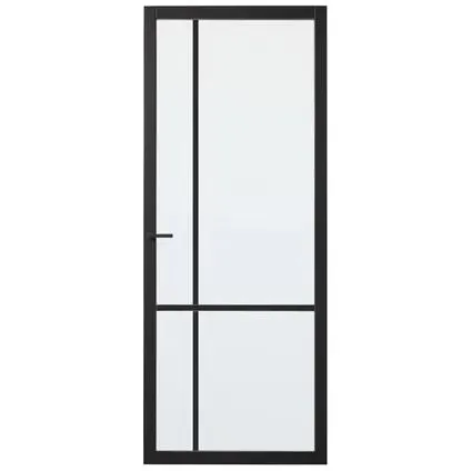 CanDo Industrial binnendeur Retford blank glas stomp 83x201,5 cm