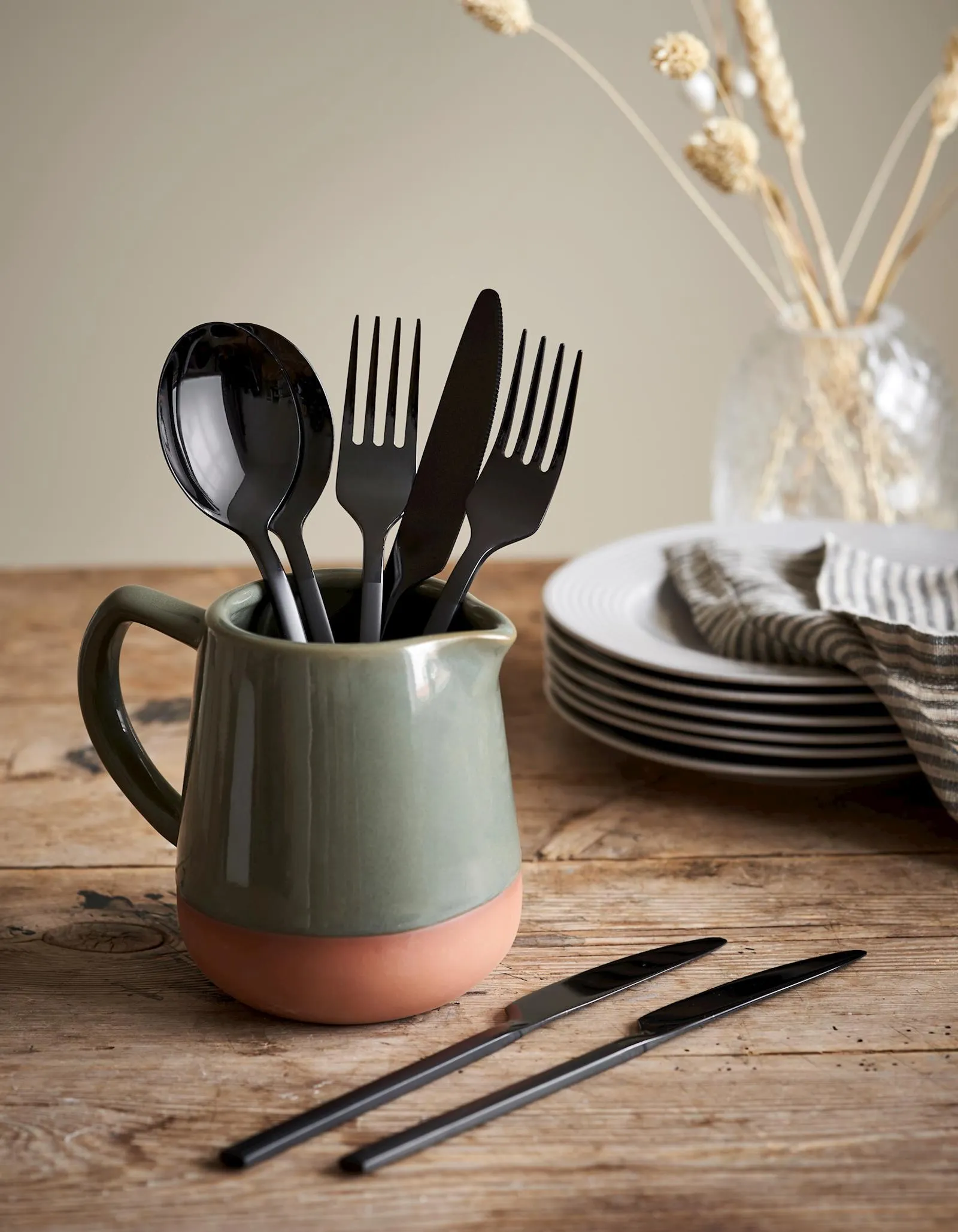 Mes Roestvrij staal. 21 cm.