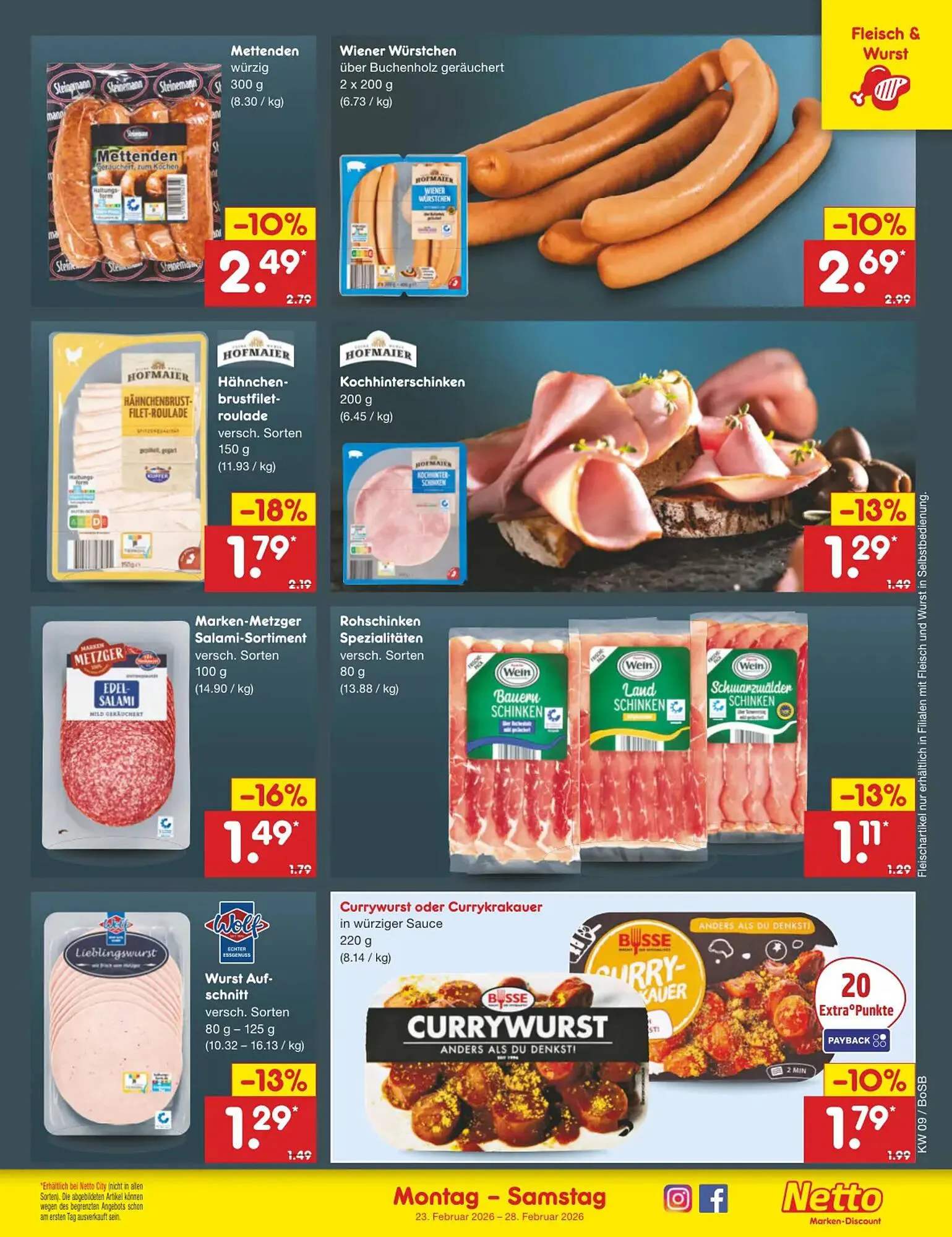 Netto Marken-Discount DE folder van 23 februari tot 28 februari 2026 - Folder pagina 9