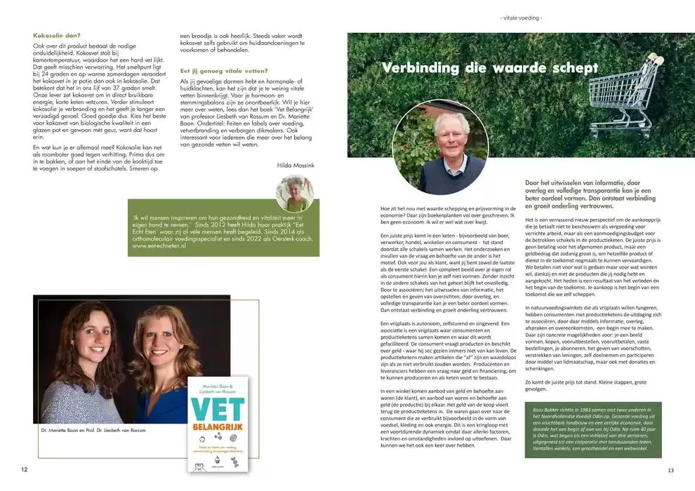 Ons magazine over vitaliteit, aandacht, eerlijkheid & bezieling van 9 oktober tot 22 december 2024 - Folder pagina 7