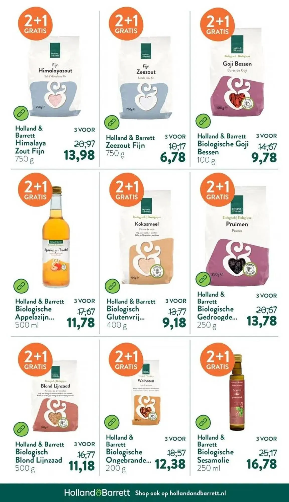 Holland & Barrett folder van 1 september tot 7 september 2025 - Folder pagina 21