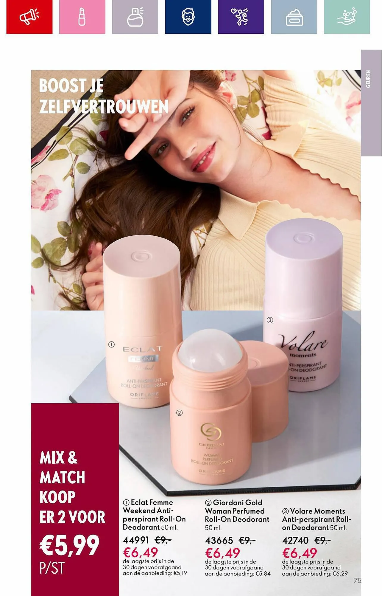 Oriflame folder van 12 september tot 3 oktober 2023 - Folder pagina 75