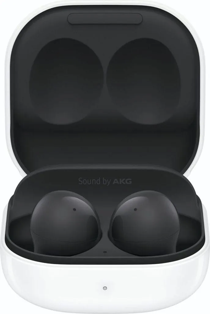 Samsung Galaxy Buds2, Kopfhörer, im Ohr, Calls/Music, Graphit, Binaural, Anruf annehmen/beenden, Abspielen/Pause, Track <, Ortung >