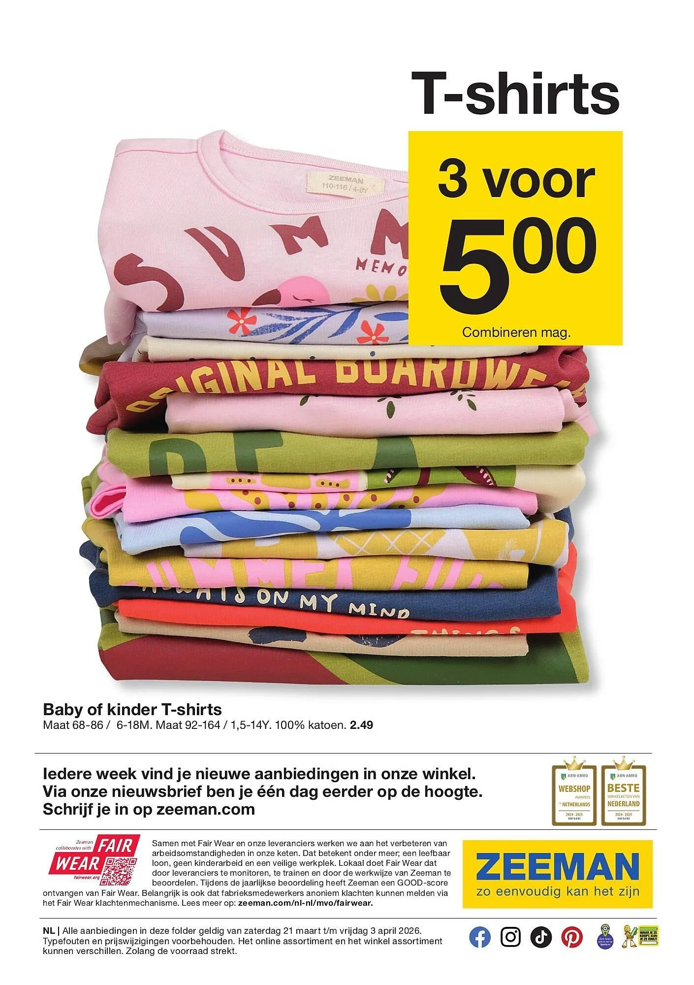 Zeeman folder van 21 maart tot 3 april 2026 - Folder pagina 33