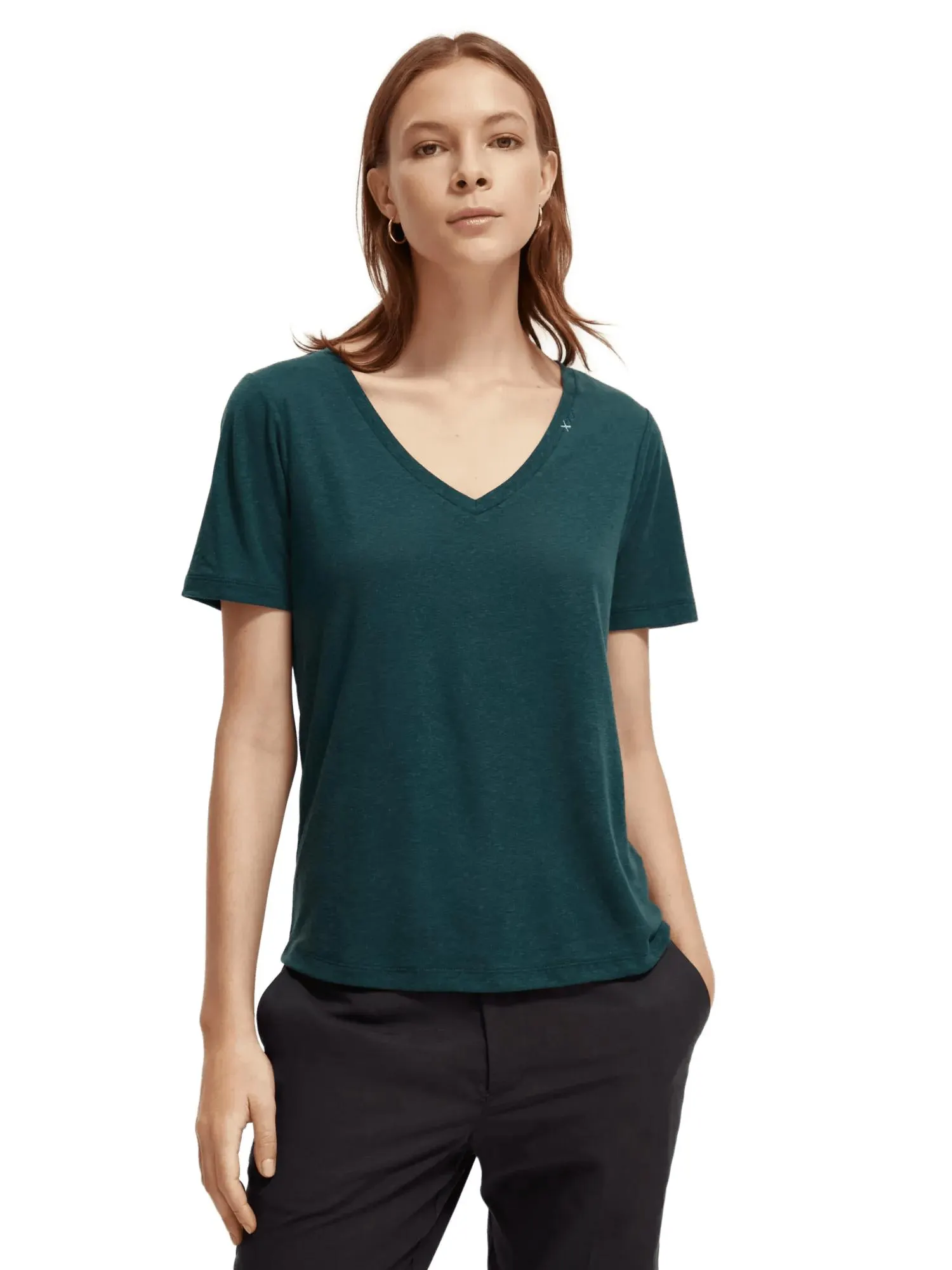 Regular fit V-neck T-shirt