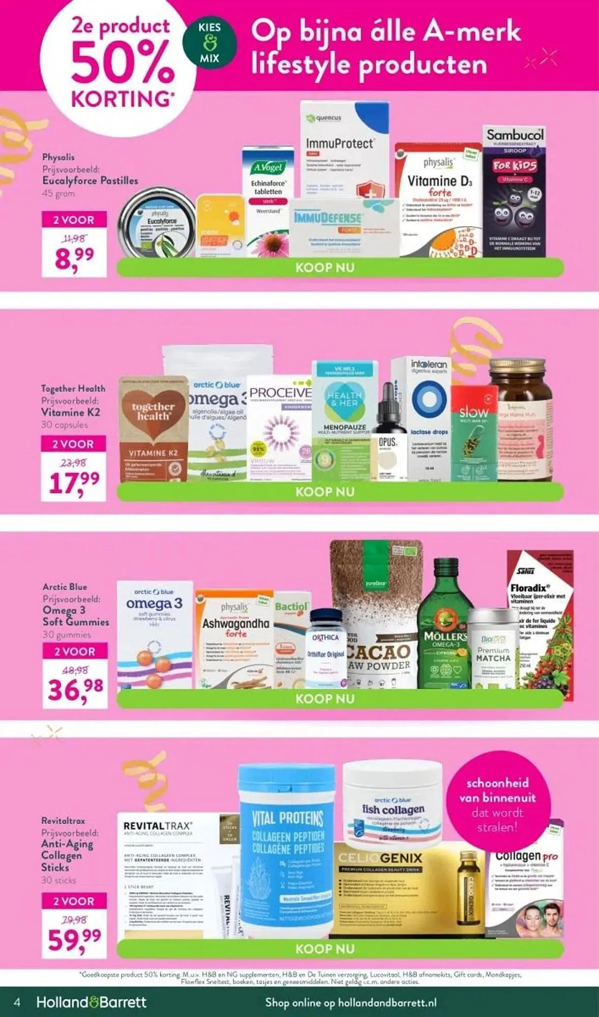 Holland & Barrett folder van 27 november tot 3 december 2023 - Folder pagina 4