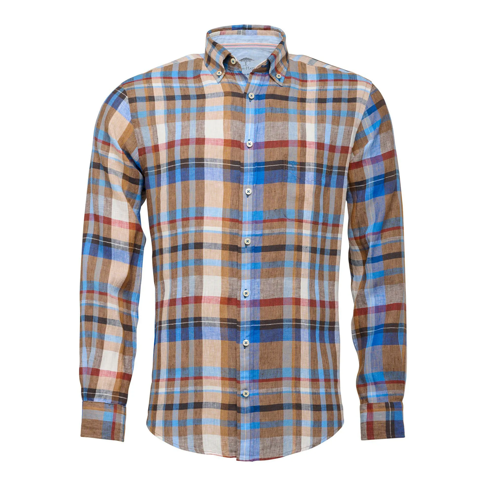 Linnen Overhemd met Ruit