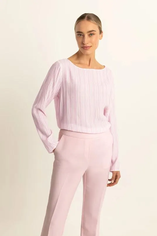 Bloestop met strepen