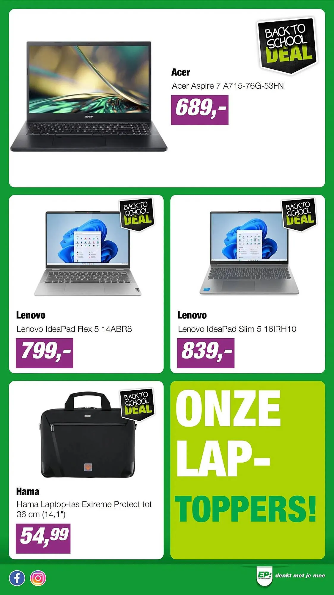 EP folder van 8 augustus tot 31 augustus 2025 - Folder pagina 2