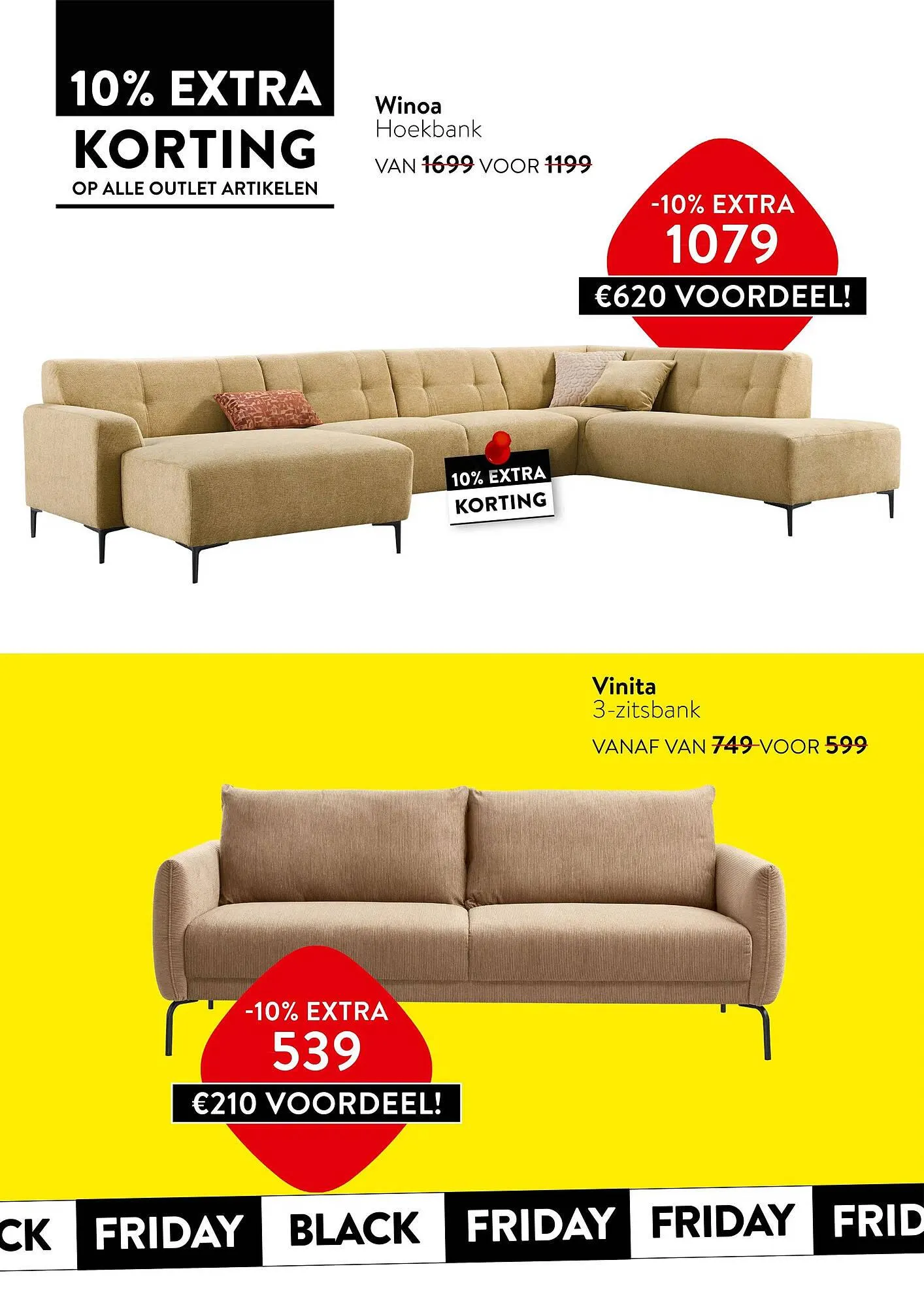 Profijt Meubel folder van 25 november tot 1 december 2024 - Folder pagina 2