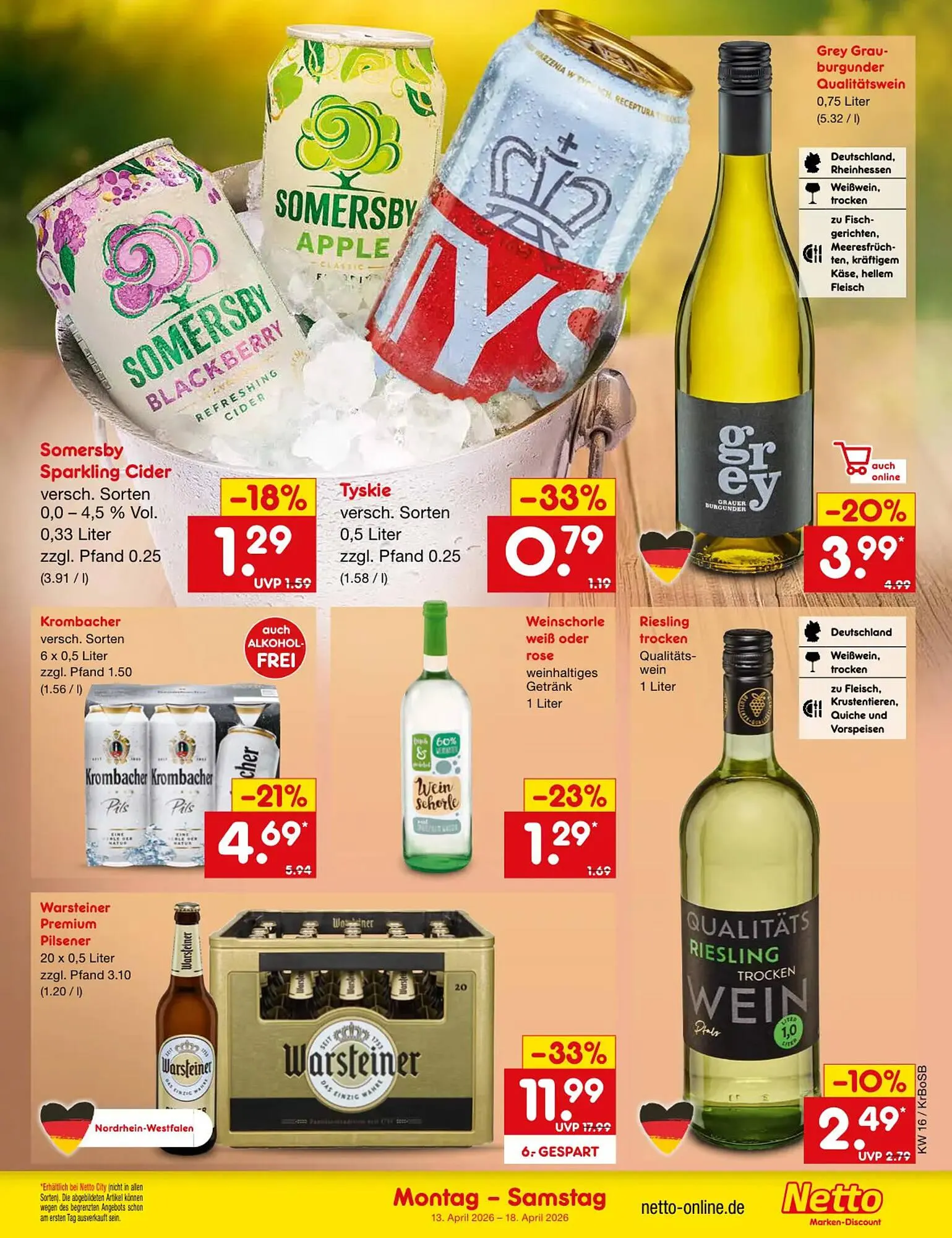 Netto Marken-Discount DE folder van 13 april tot 18 april 2026 - Folder pagina 33