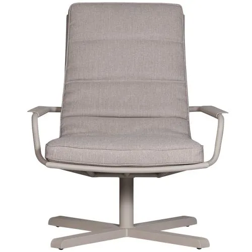 WOOOD tuinfauteuil Coosa - Aluminium - All Wheather - Zand - 92x83x93