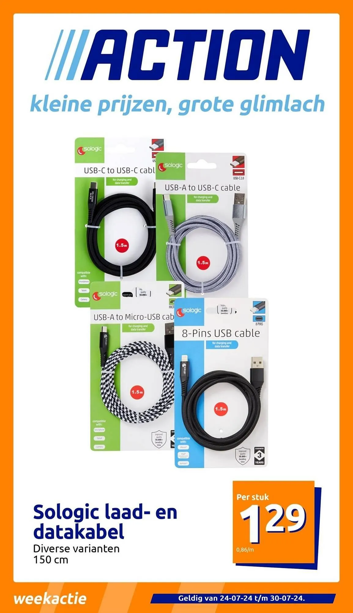 Action folder van 24 juli tot 30 juli 2024 - Folder pagina 1