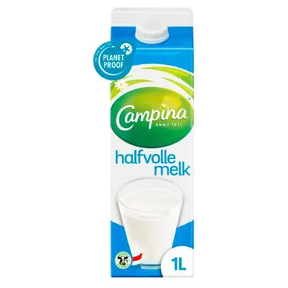 Halfvolle melk