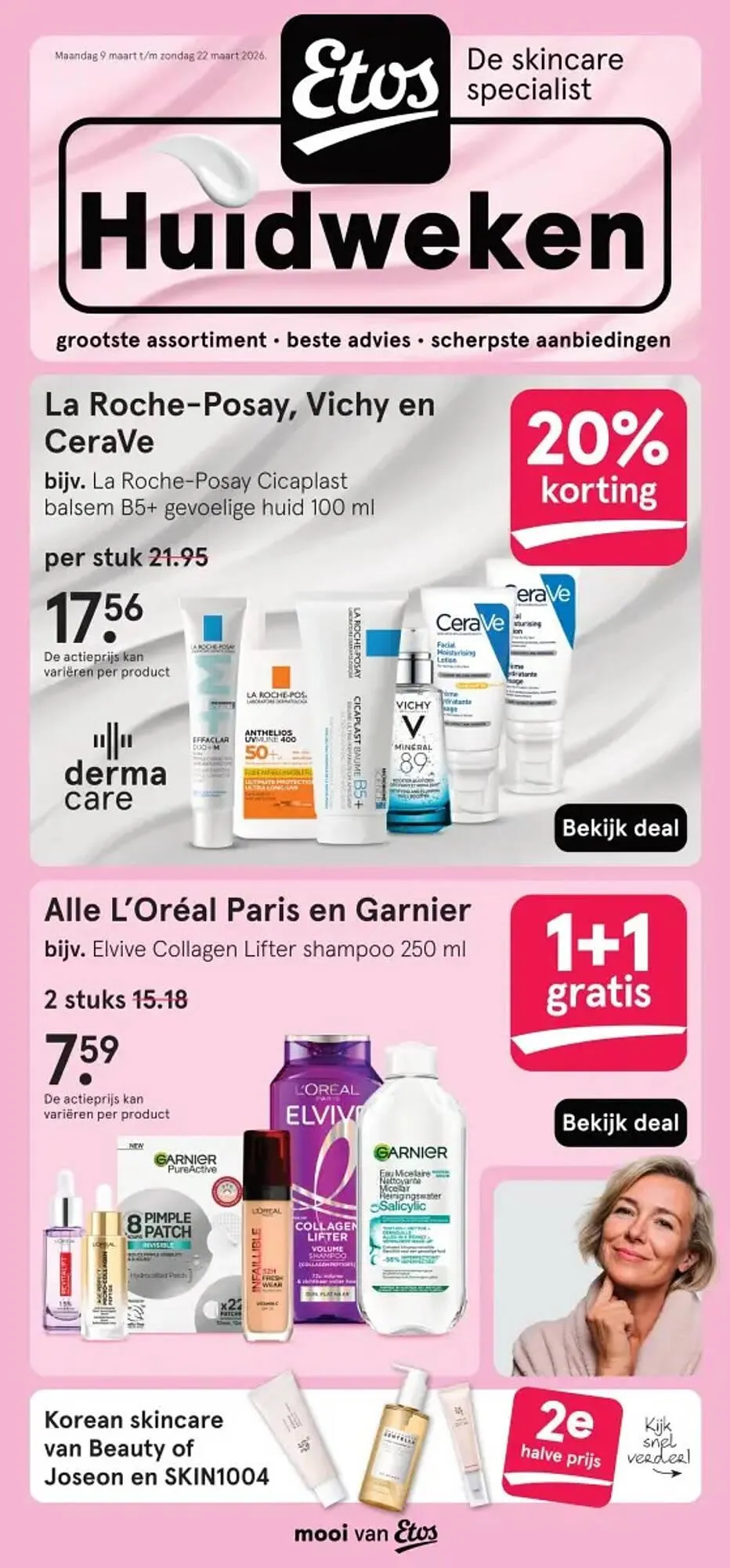 Etos folder van 9 maart tot 22 maart 2026 - Folder pagina 1