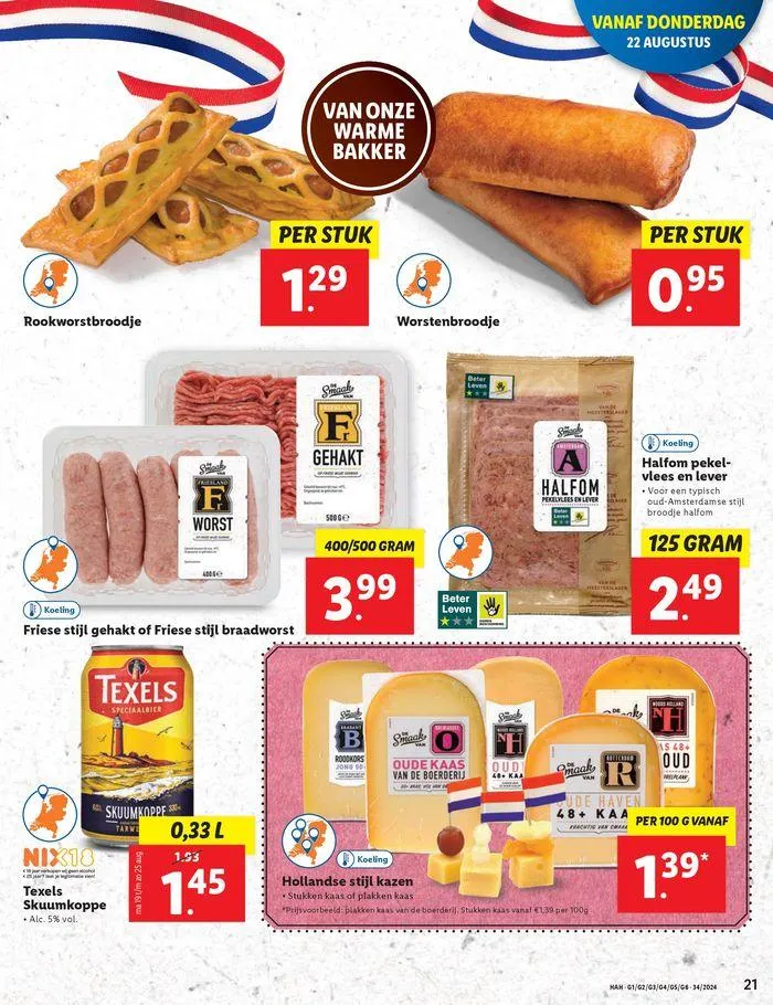 Actuele deals en aanbiedingen van 15 augustus tot 28 augustus 2024 - Folder pagina 23