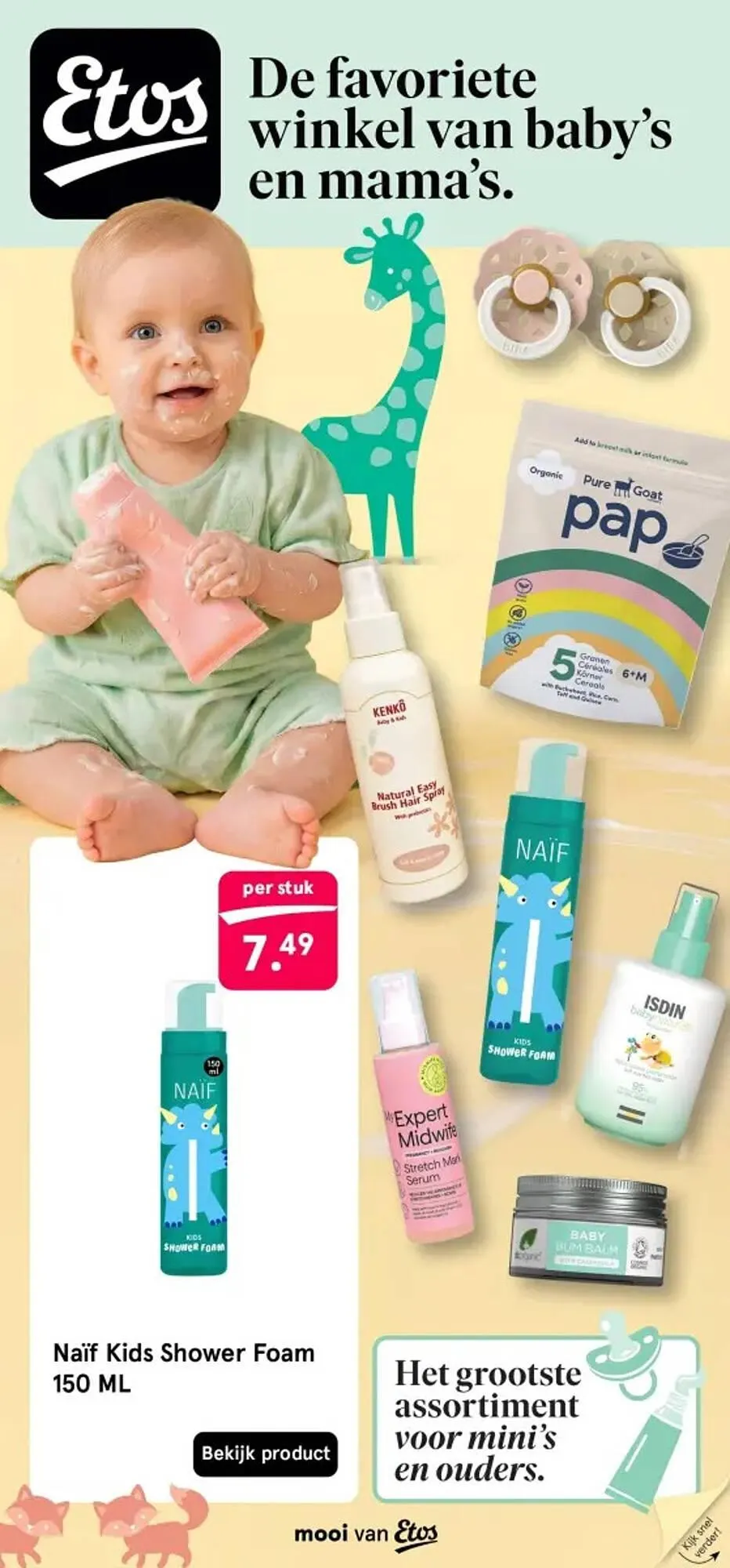 Etos folder van 23 maart tot 7 juni 2026 - Folder pagina 1