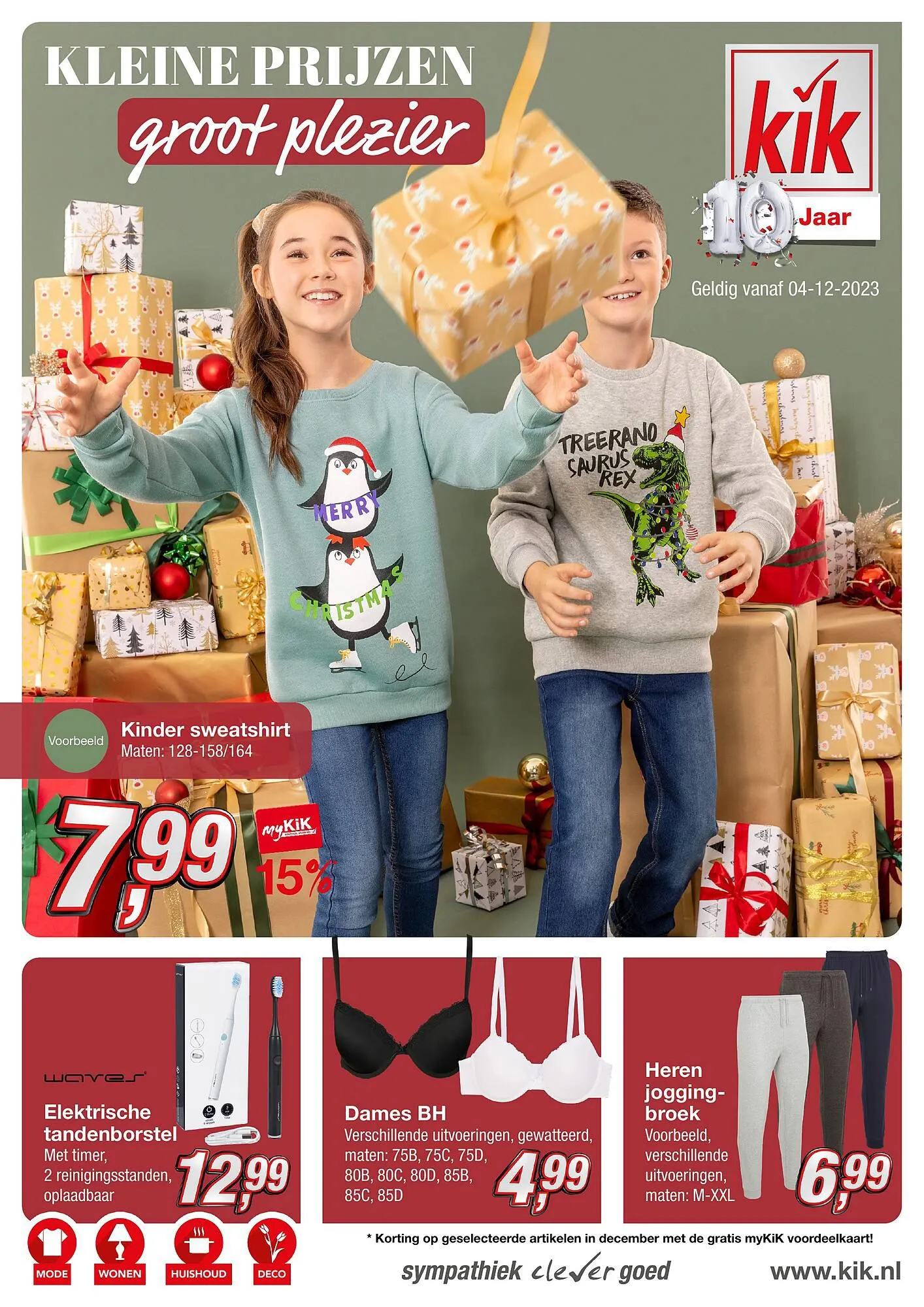 Kik folder van 4 december tot 10 december 2023 - Folder pagina 1