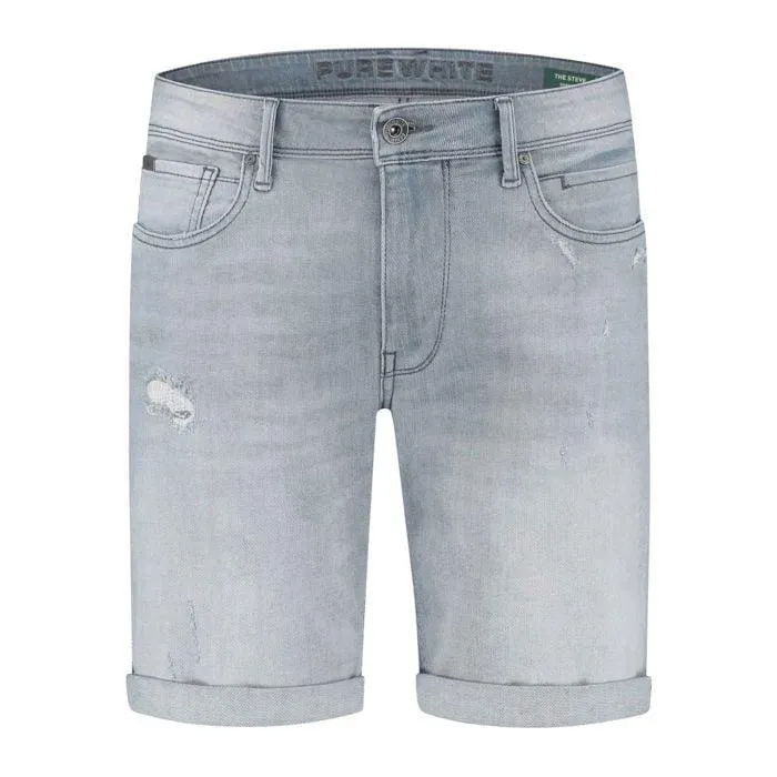 Purewhite The Steve Denim Short Heren
