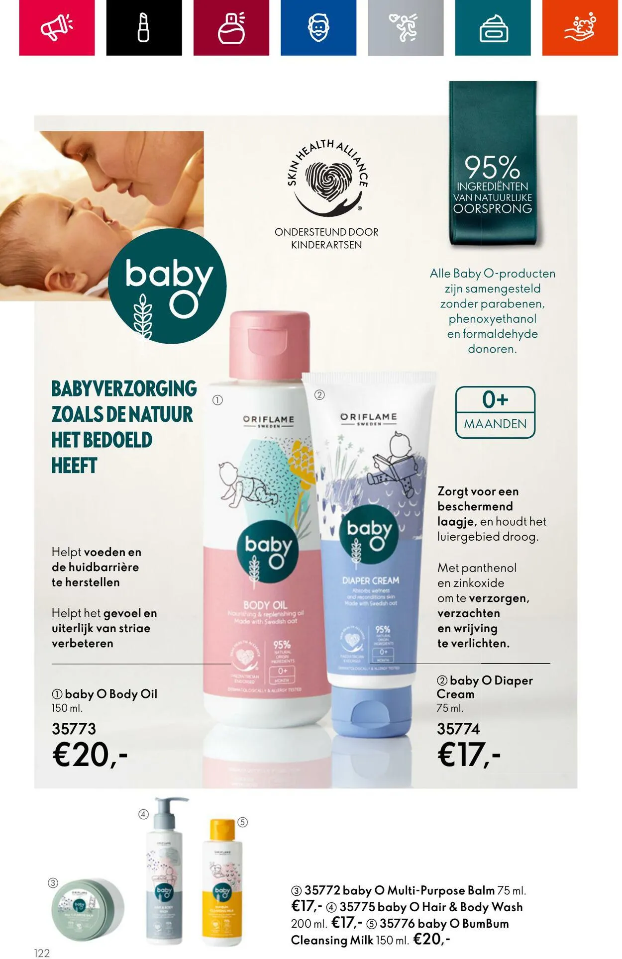 Oriflame Actuele folder van 28 juni tot 18 juli 2023 - Folder pagina 122