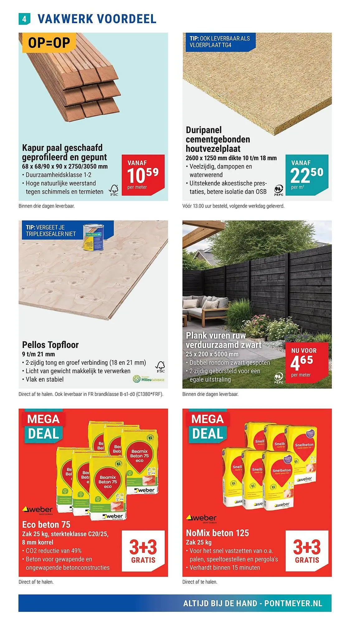 Pontmeyer folder van 1 mei tot 31 mei 2026 - Folder pagina 4