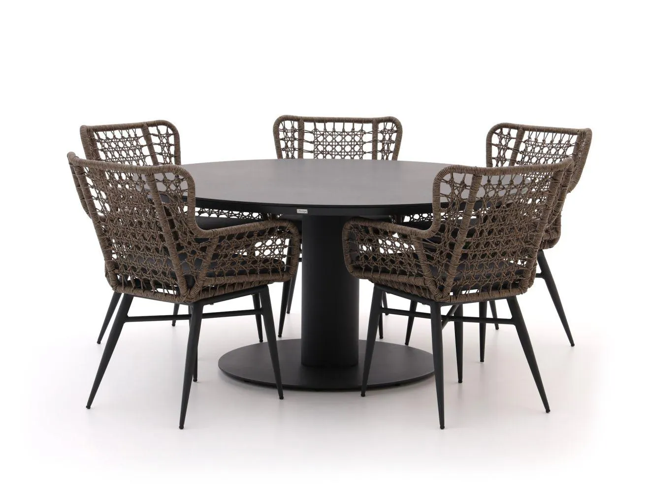 Intenso Busso/La Fonte ø 150cm dining tuinset 6-delig