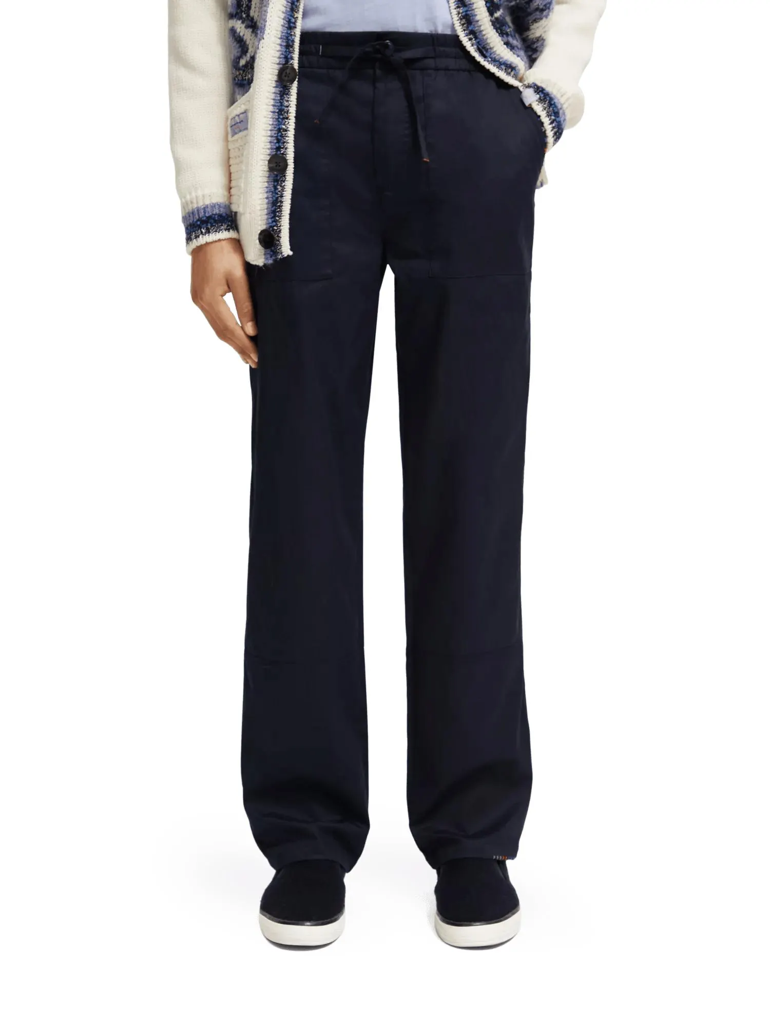 The Vert straight-leg twill jogger