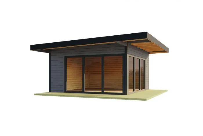 Lasita Maja Tuinhuis Domeo 9 Carbongrey/Anthracite