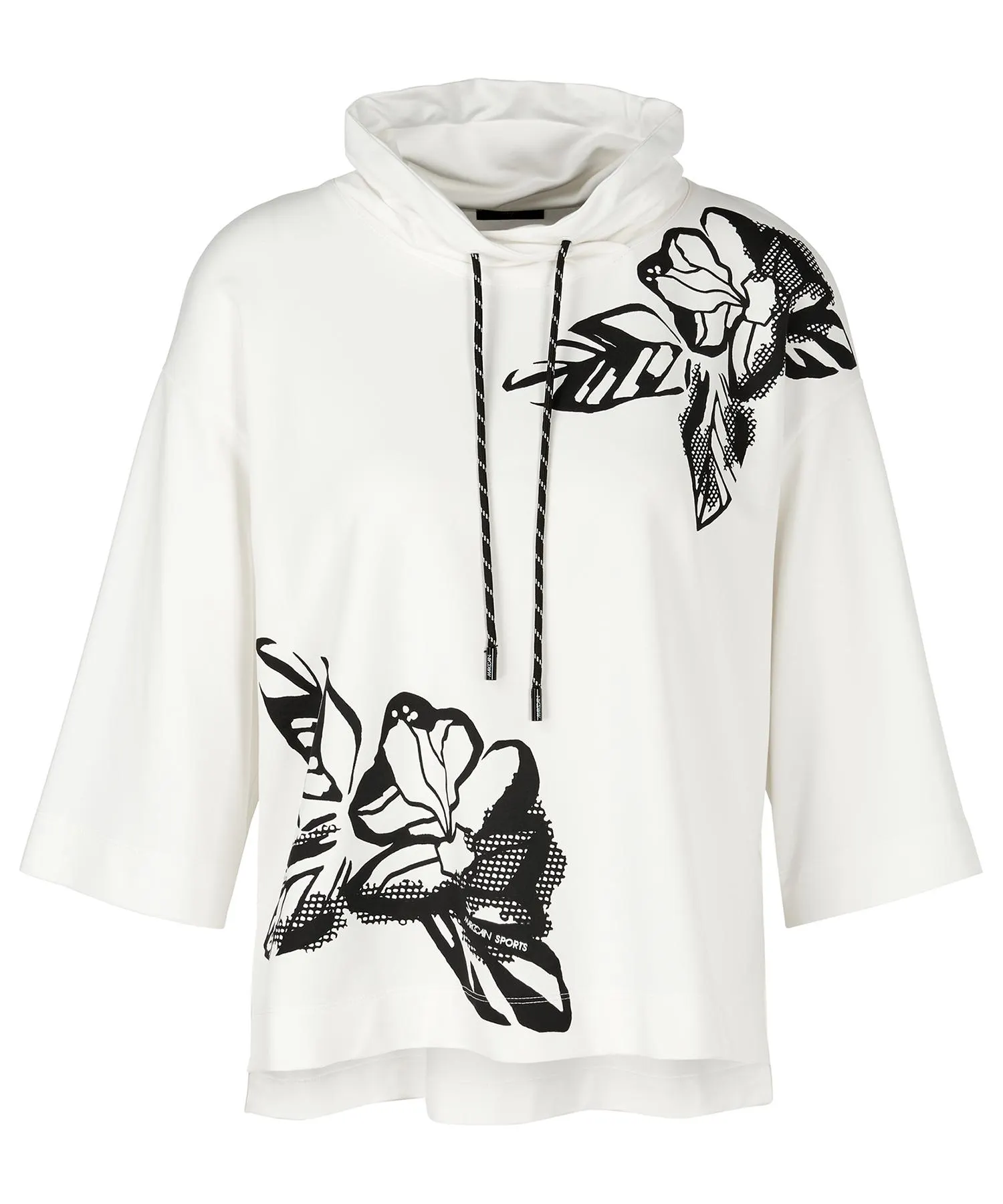 Marc Cain Sports sweater met col