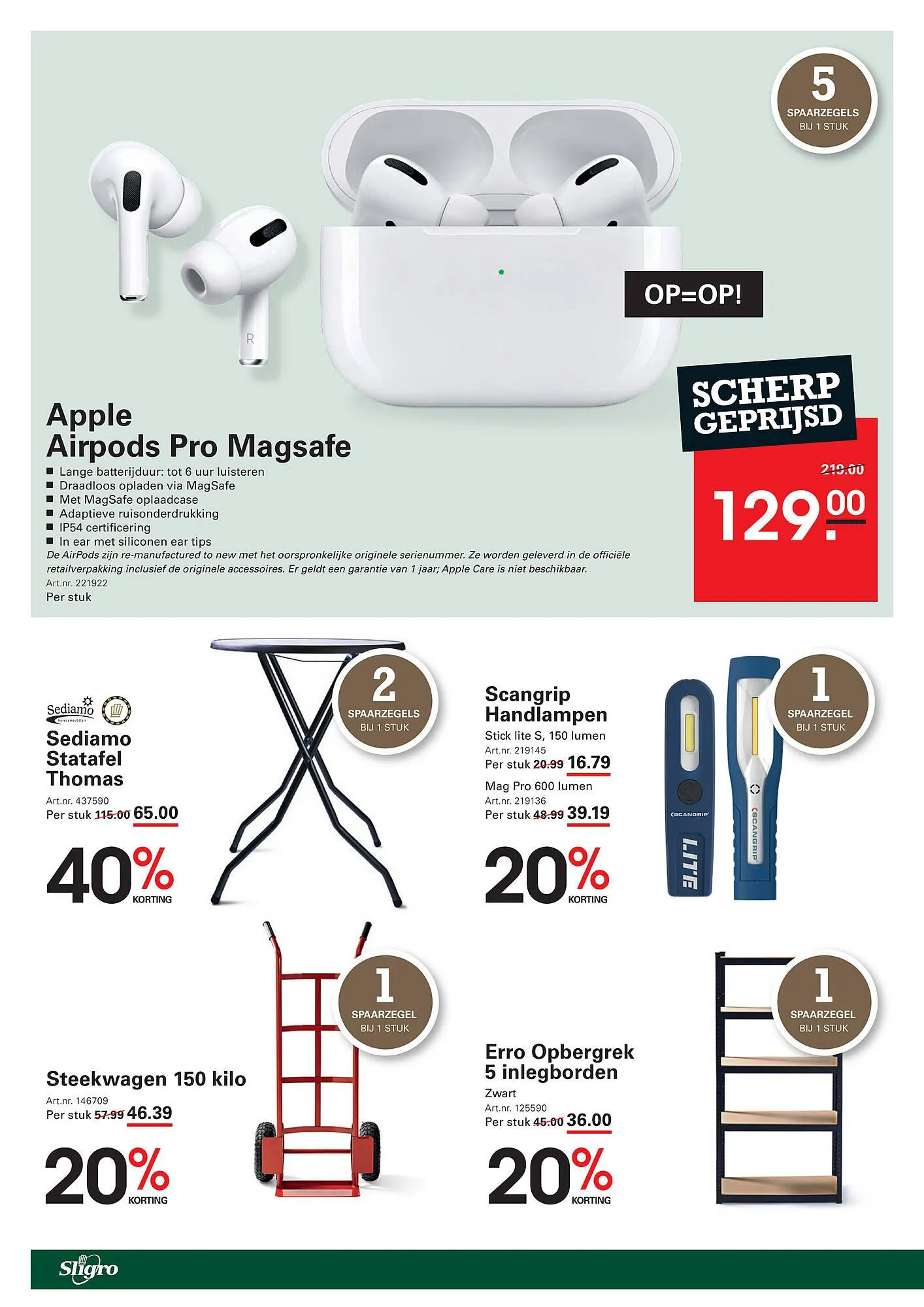 Sligro folder van 30 oktober tot 17 november 2025 - Folder pagina 42