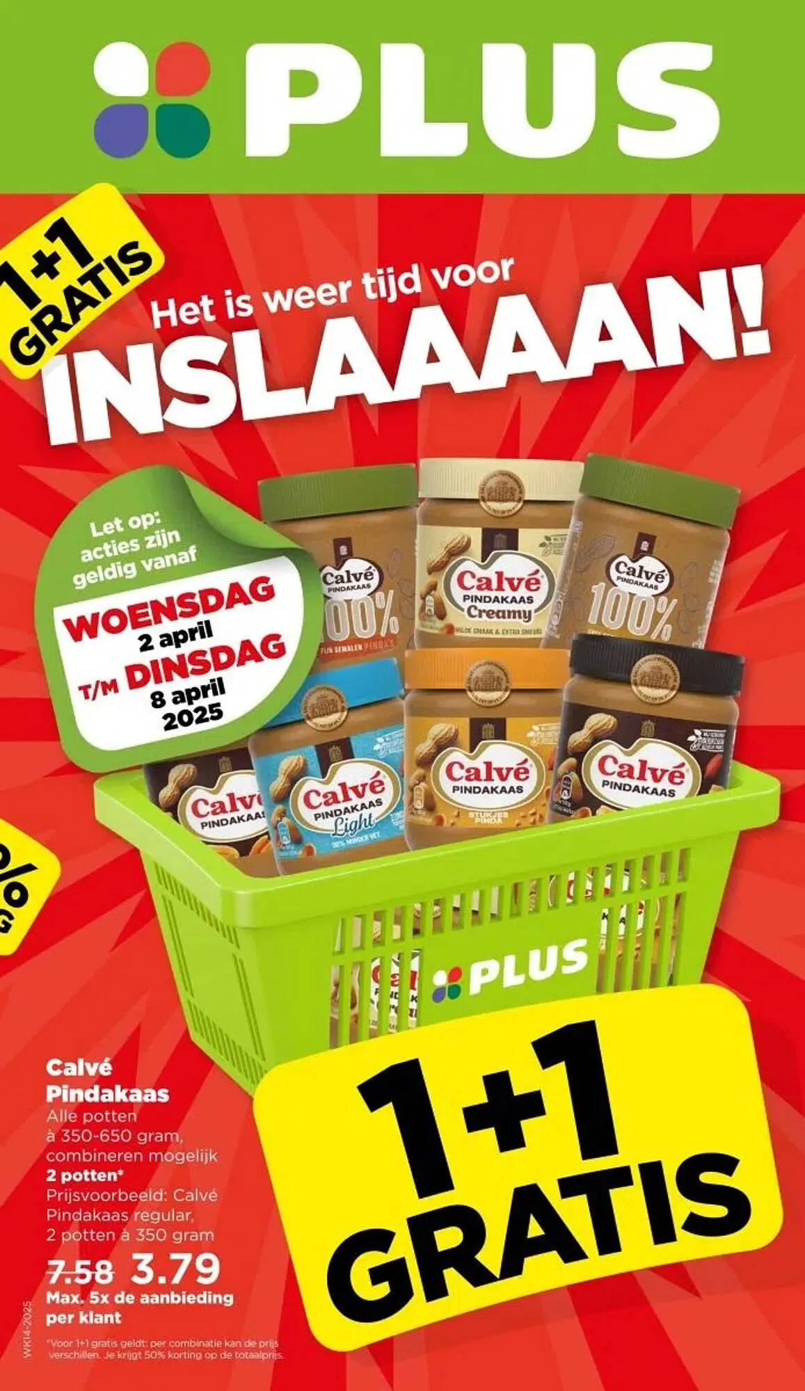 PLUS folder van 2 april tot 8 april 2025 - Folder pagina 1