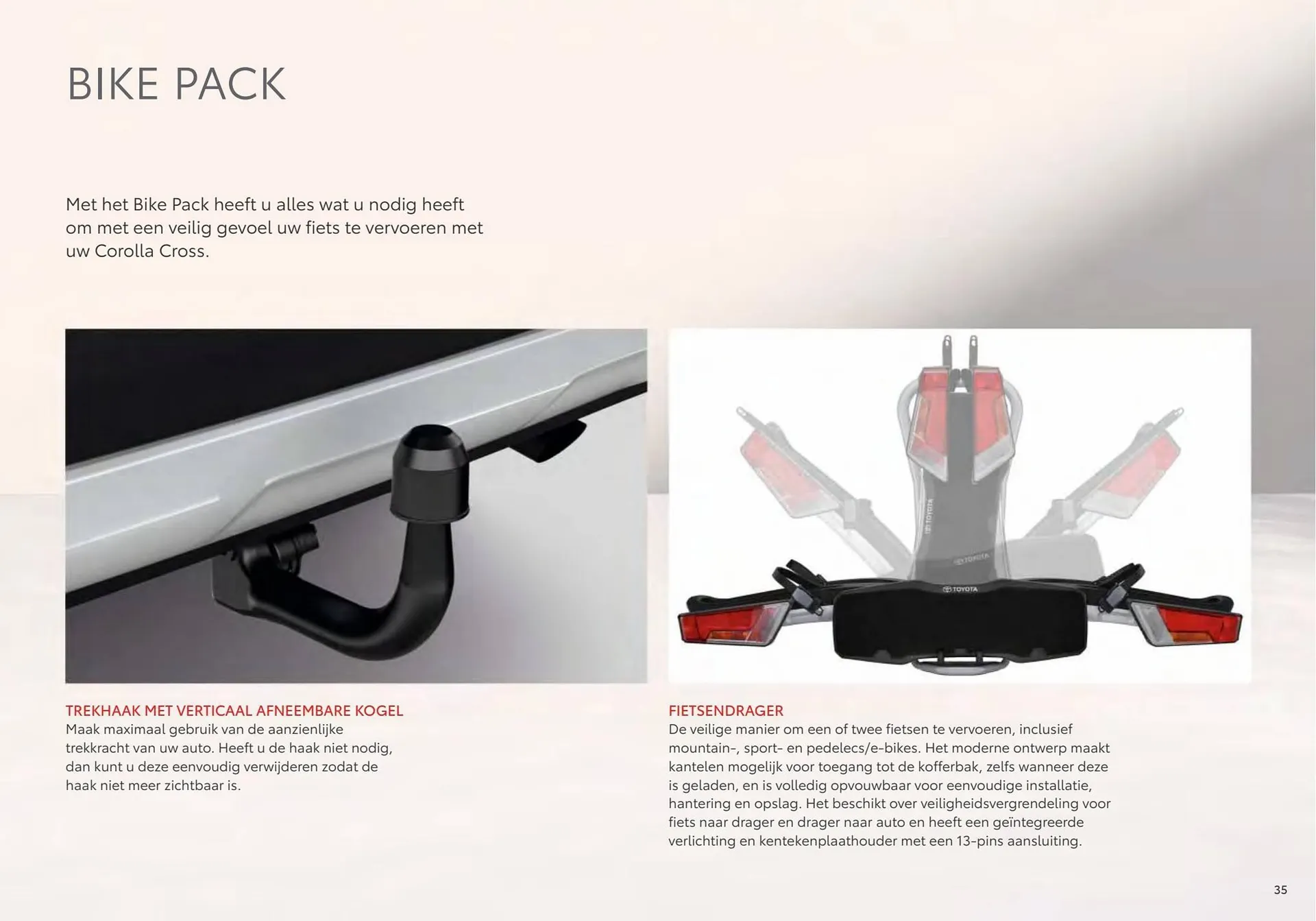 Toyota Corolla Cross folder van 8 januari tot 8 januari 2024 - Folder pagina 35