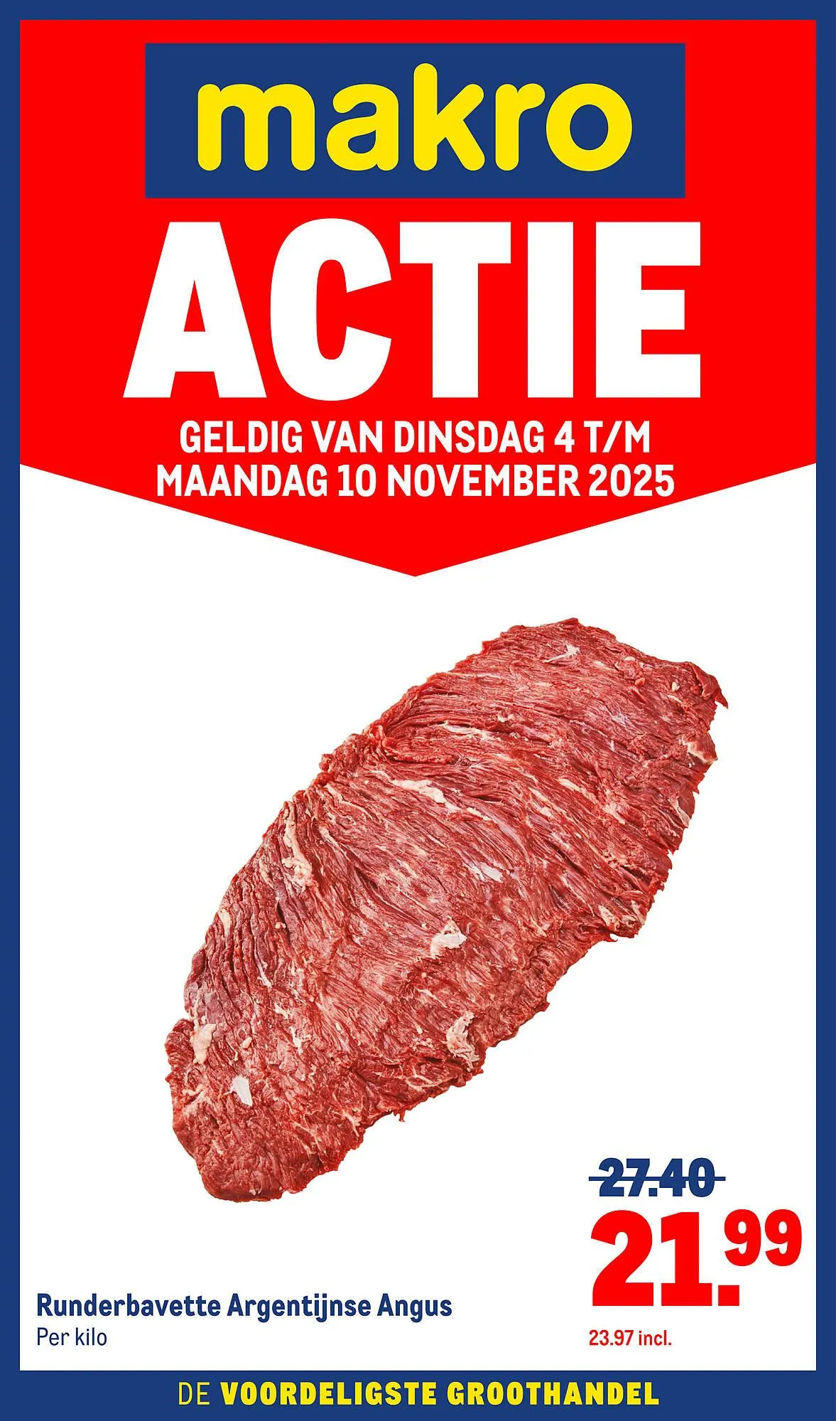 Makro folder van 4 november tot 10 november 2025 - Folder pagina 1