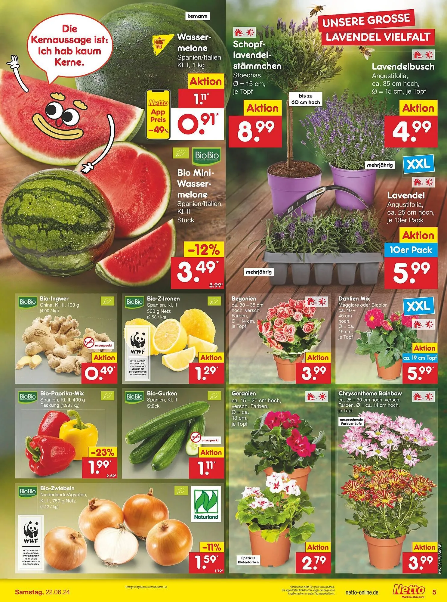 Netto Marken-Discount DE folder van 17 juni tot 22 juni 2024 - Folder pagina 5
