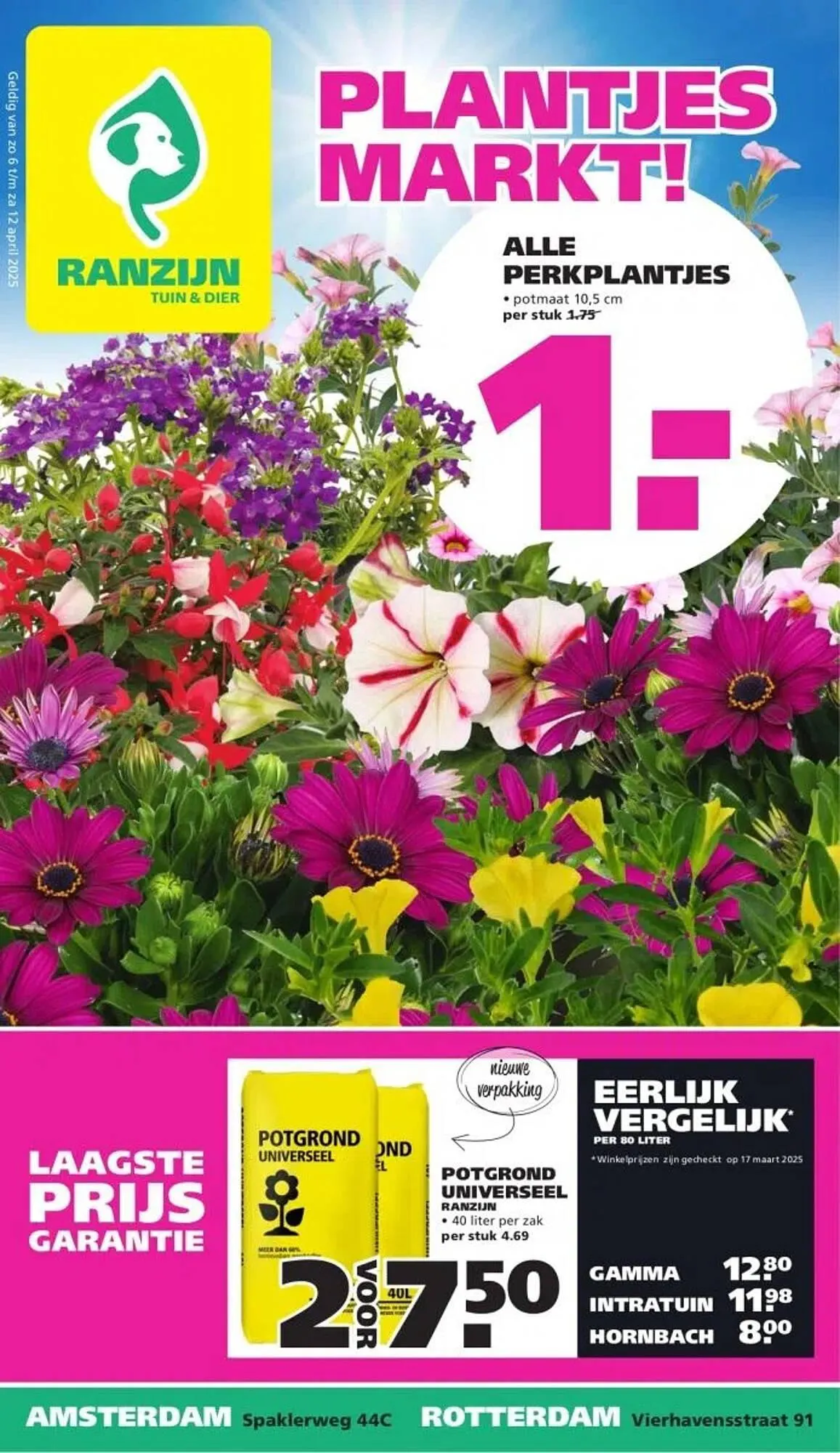 Ranzijn folder van 6 april tot 12 april 2025 - Folder pagina 1