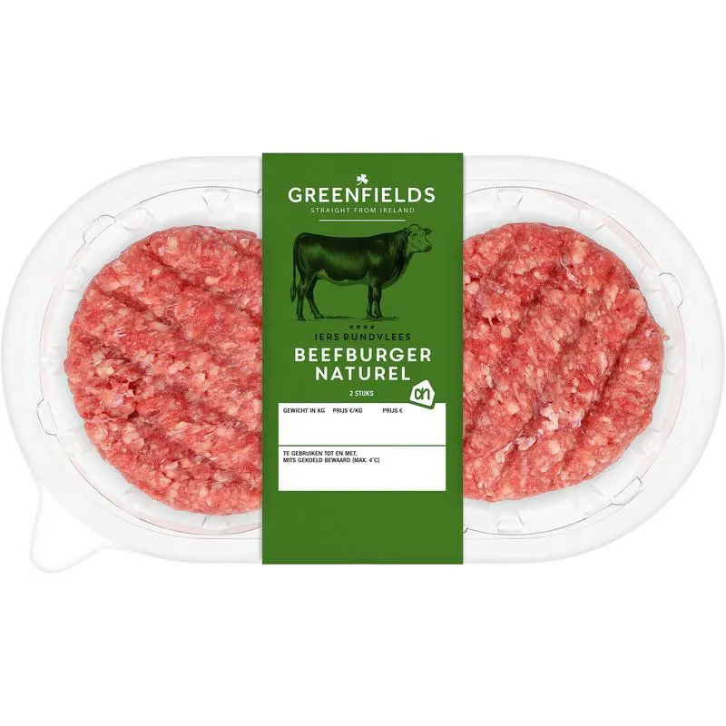 AH Greenfields Beefburger naturel