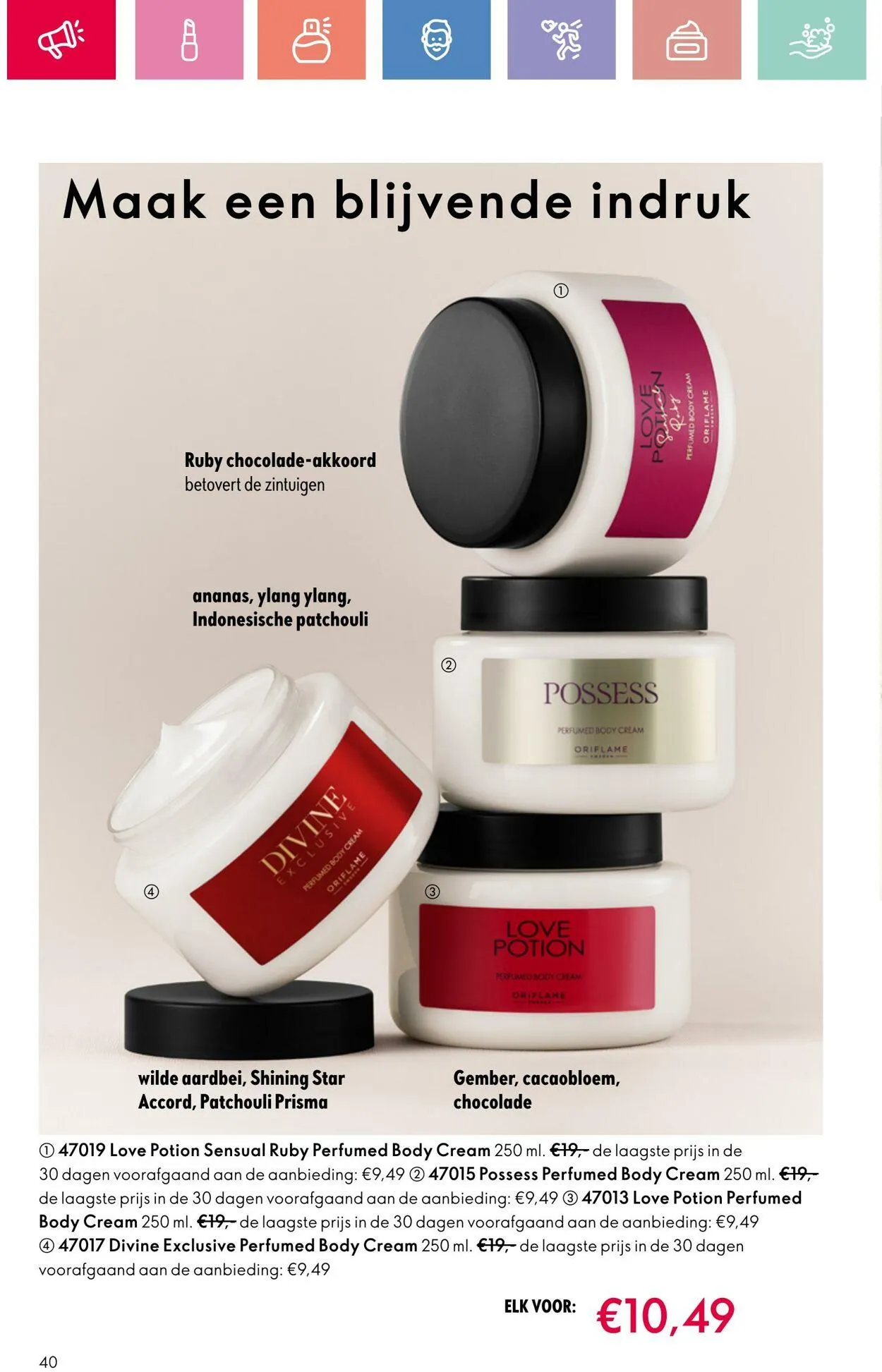 Oriflame Actuele folder van 24 augustus tot 7 september 2025 - Folder pagina 40