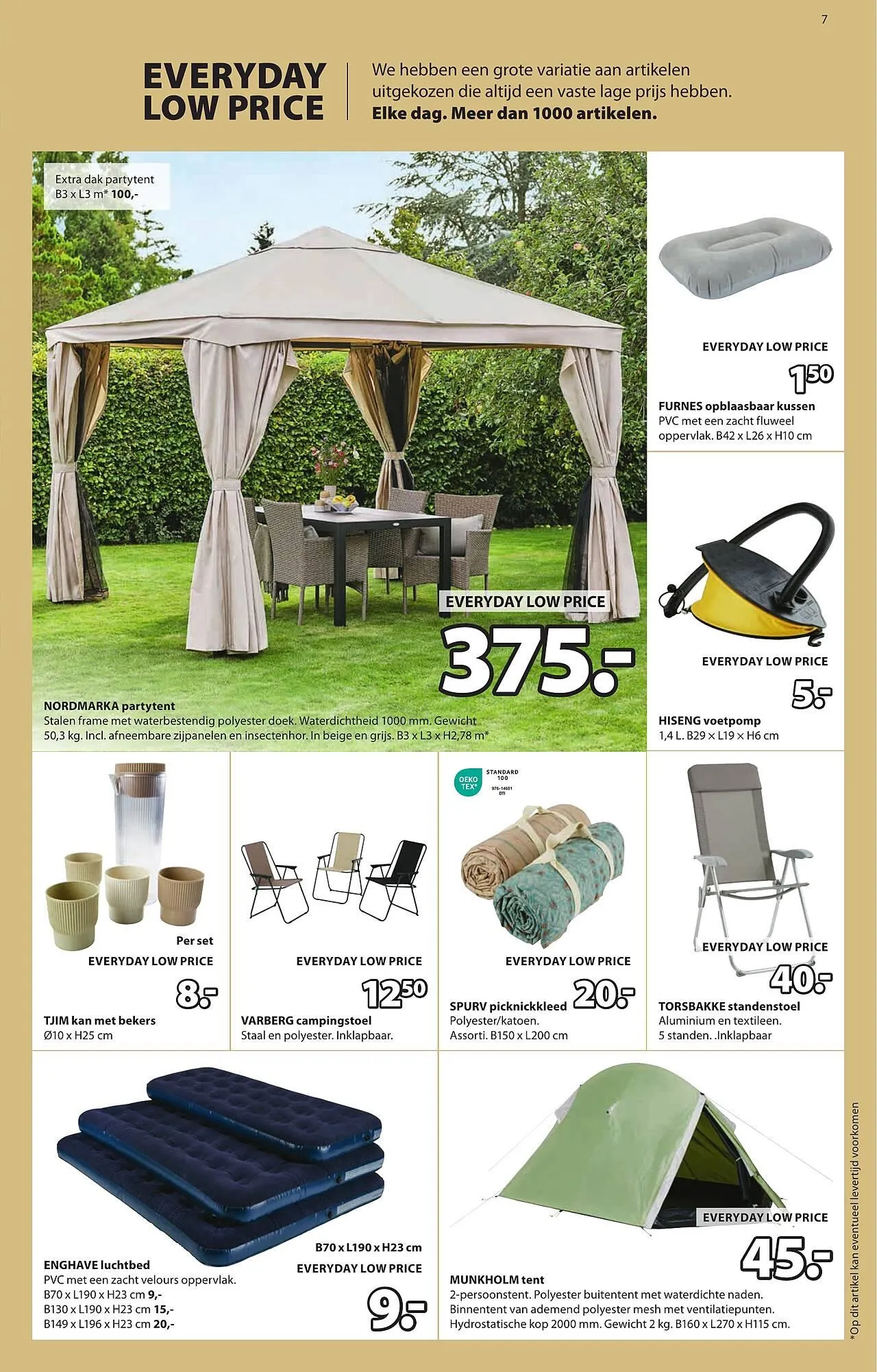 Jysk folder van 16 juni tot 29 juni 2025 - Folder pagina 7