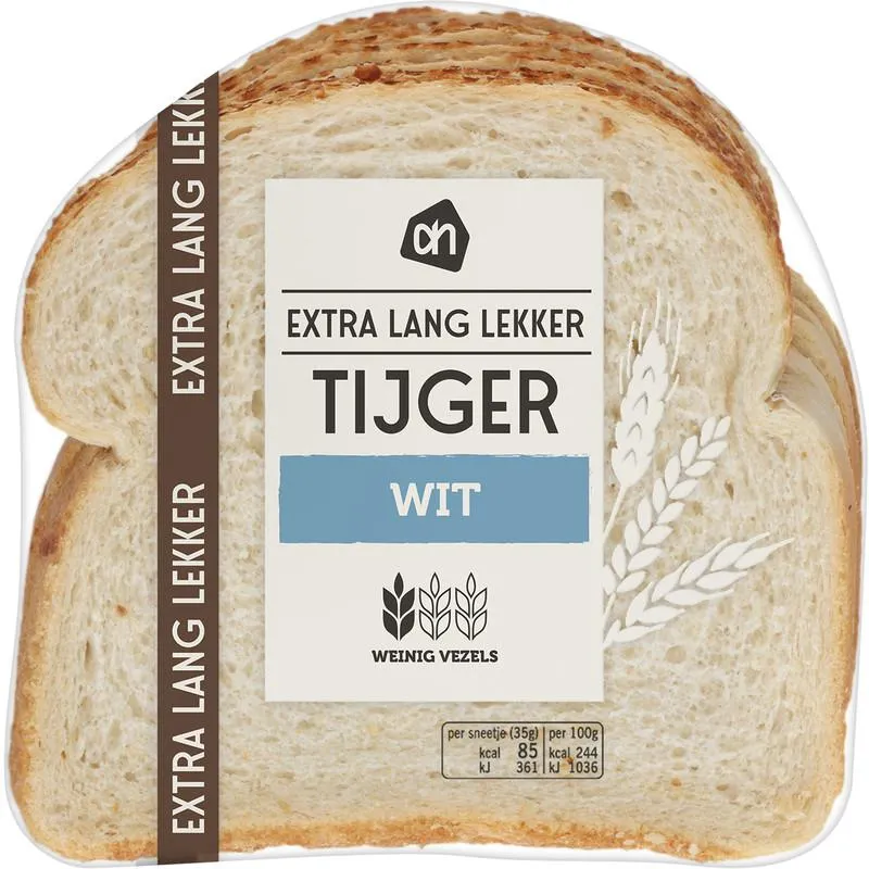 AH Extra lang lekker tijger wit half