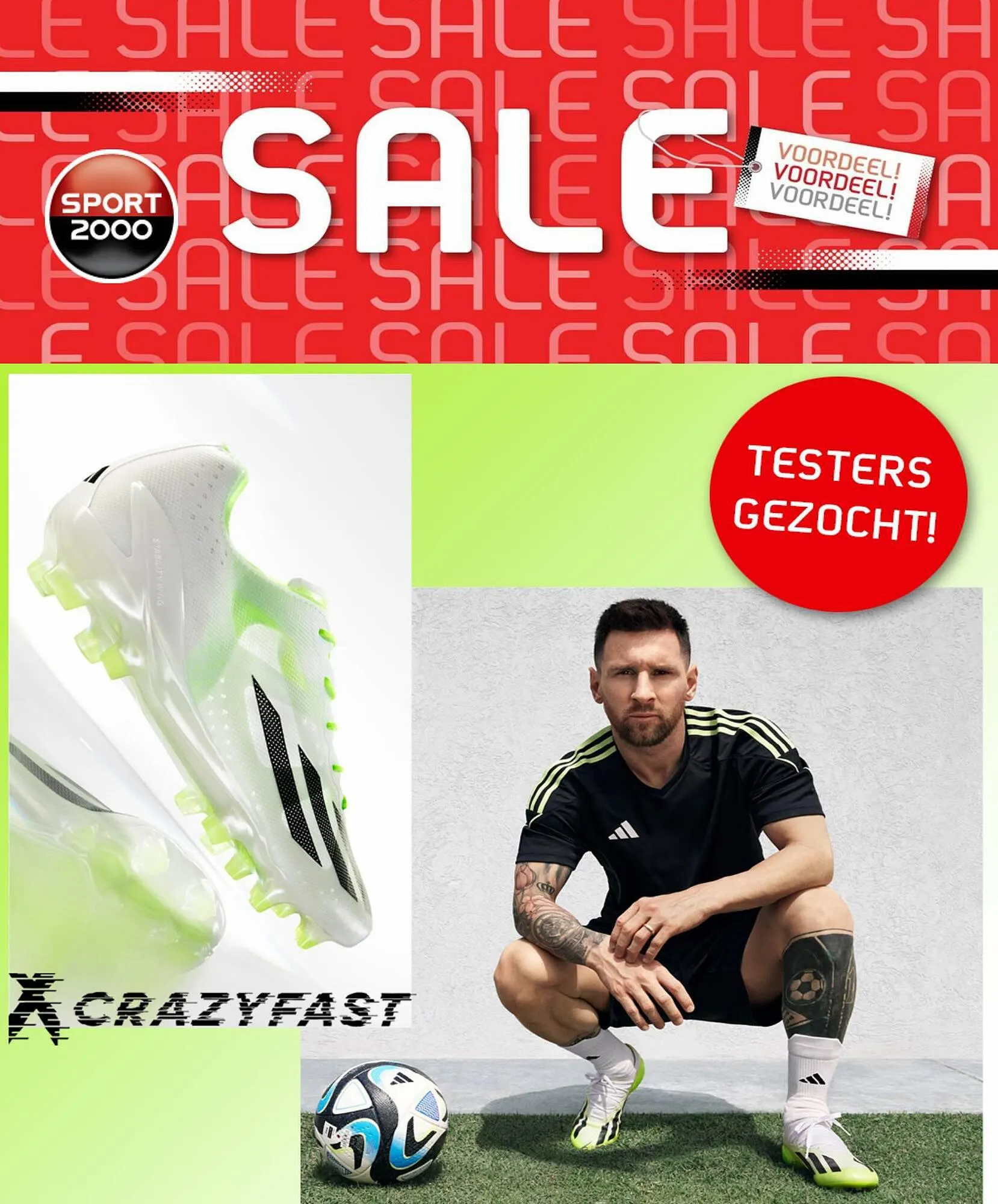 Sport 2000 folder van 4 augustus tot 13 augustus 2023 - Folder pagina 1