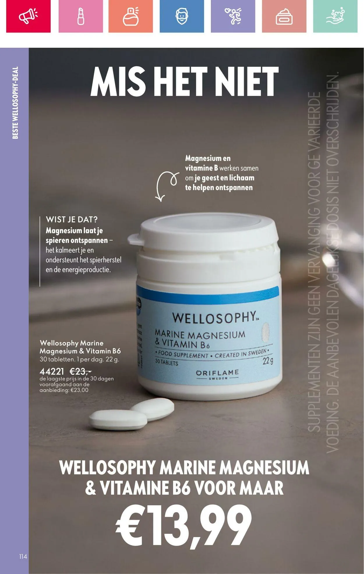 Oriflame Actuele folder van 24 augustus tot 7 september 2025 - Folder pagina 114