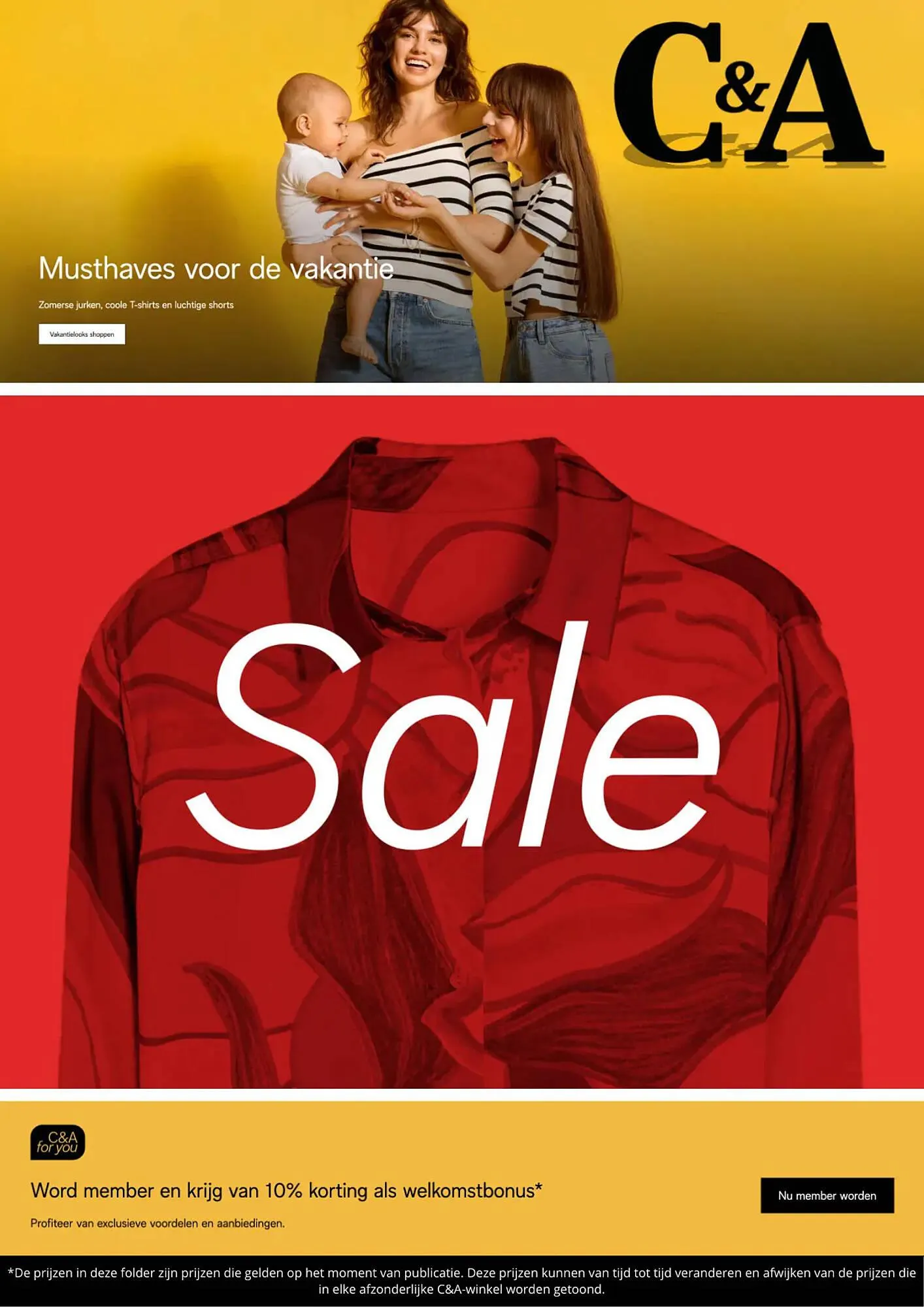 C&A folder van 26 juni tot 9 juli 2025 - Folder pagina 12