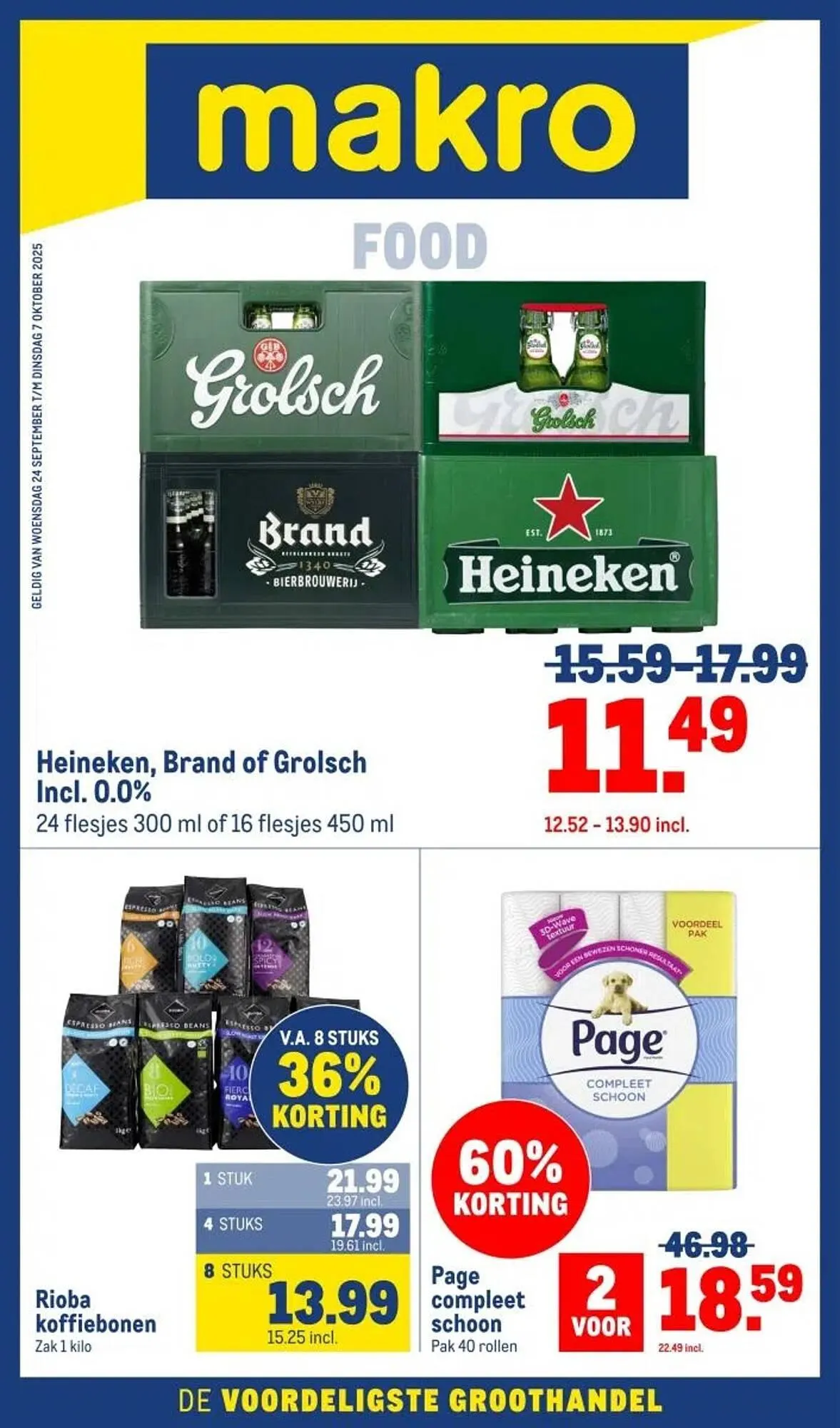 Makro folder van 24 september tot 7 oktober 2025 - Folder pagina 1