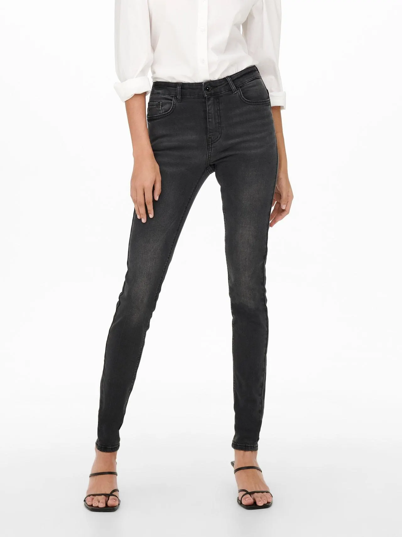 JDYBlume Mid-waist Skinny jeans