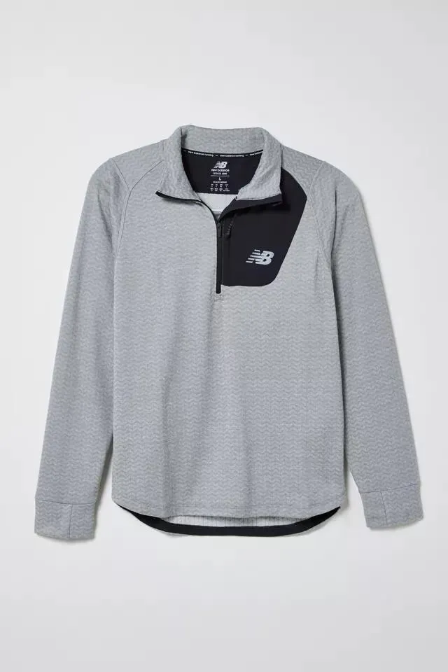 New Balance Heat Grid Half Zip Sweatshirt
