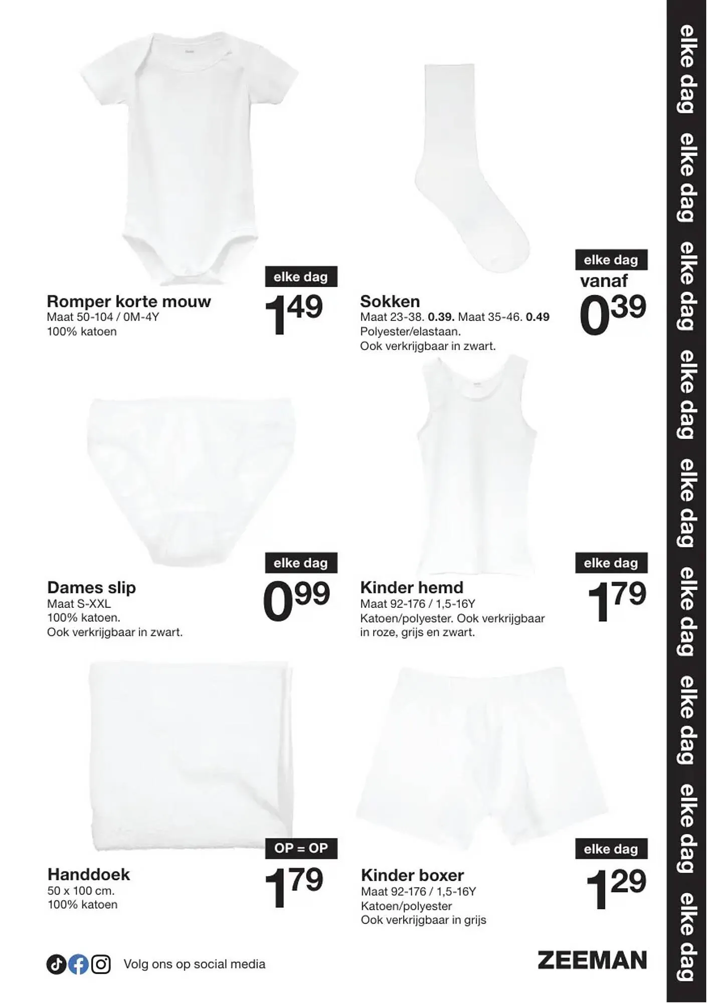 Zeeman folder van 22 november tot 5 december 2025 - Folder pagina 3